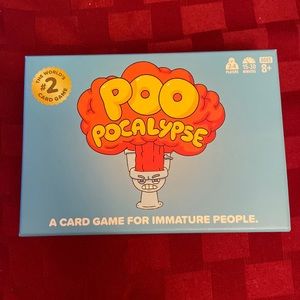 Poo Pocalypse Card Game - Blue